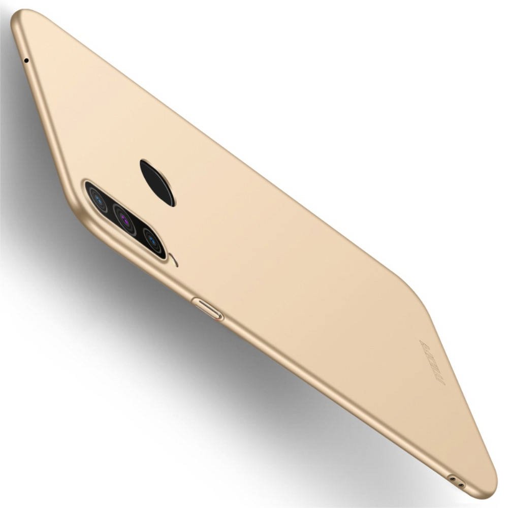 Mofi Slim Armor Матовый жесткий пластиковый чехол для Samsung Galaxy A20s - Золотой