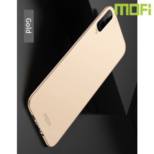 Mofi Slim Armor Матовый жесткий пластиковый чехол для Samsung Galaxy A70 - Золотой