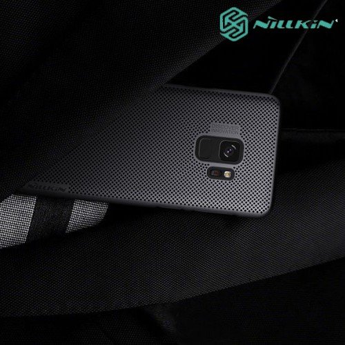 NILLKIN Air охлаждающий перфорированный чехол для Samsung Galaxy S9 - Черный