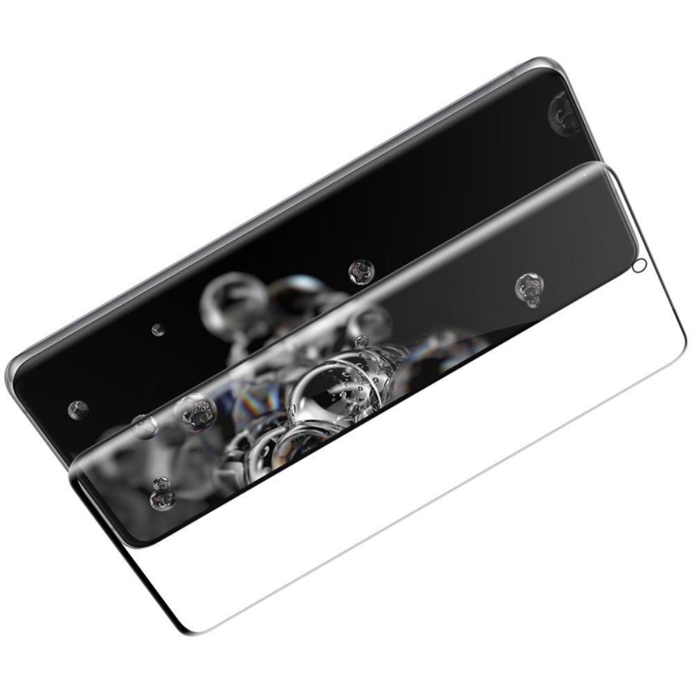 NILLKIN Amazing 3D CP+ Противоударное Полноэкранное Олеофобное Защитное Стекло для Samsung Galaxy S20 Ultra Черное