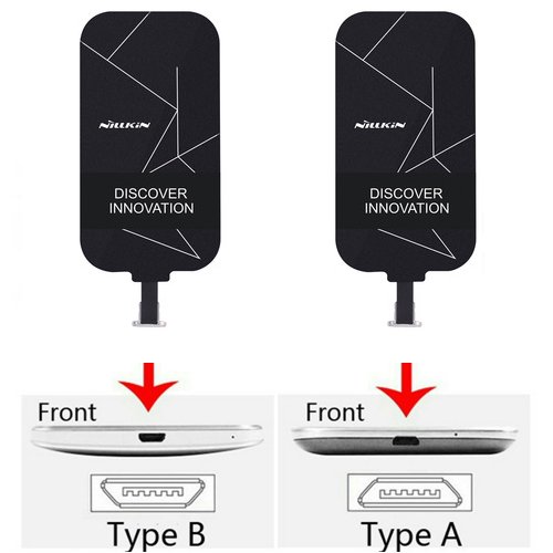 Приёмник ресивер Micro USB тип B для беспроводной зарядки Qi Nillkin Magic Tags