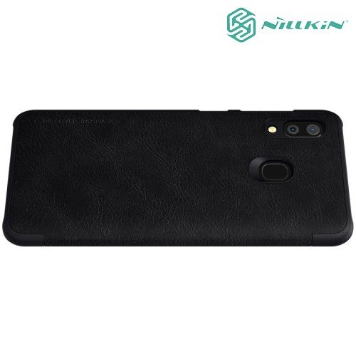 NILLKIN Qin чехол флип кейс для Samsung Galaxy A30 / A20 - Черный