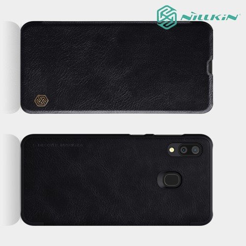 NILLKIN Qin чехол флип кейс для Samsung Galaxy A30 / A20 - Черный