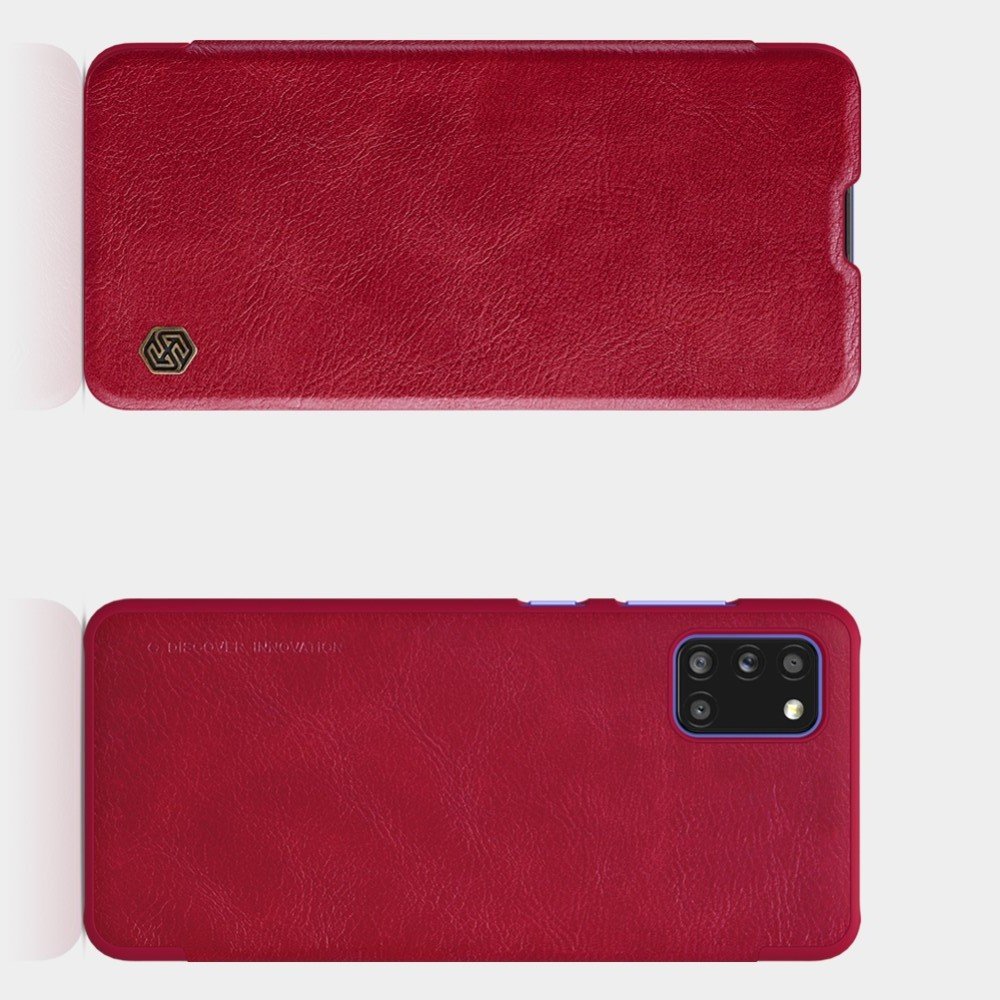NILLKIN Qin чехол флип кейс для Samsung Galaxy A31 - Красный