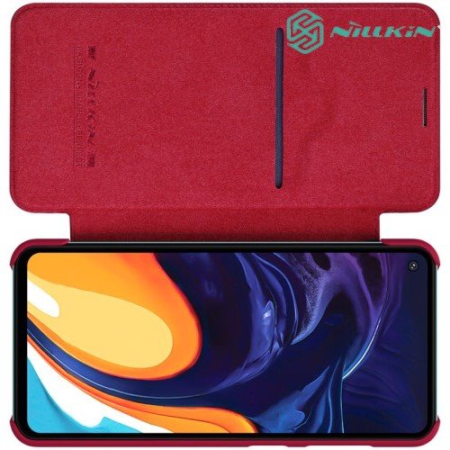 NILLKIN Qin чехол флип кейс для Samsung Galaxy A60 - Красный
