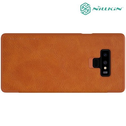 NILLKIN Qin чехол флип кейс для Samsung Galaxy Note 9 - Коричневый