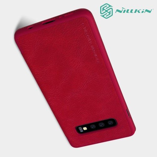 NILLKIN Qin чехол флип кейс для Samsung Galaxy S10 Plus - Красный