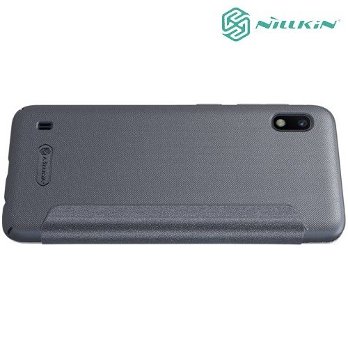 Nillkin Sparkle флип чехол книжка для Samsung Galaxy A10 - Серый