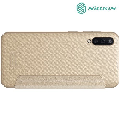 Nillkin Sparkle флип чехол книжка для Samsung Galaxy A50 / A30s - Золотой
