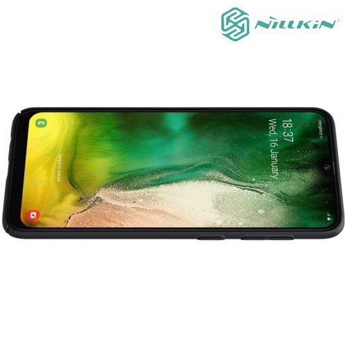 NILLKIN Super Frosted Shield Клип кейс накладка для Samsung Galaxy A30 / A20 - Черный