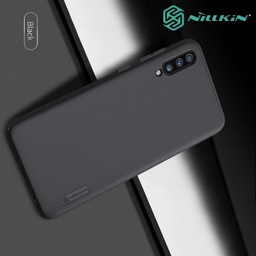 NILLKIN Super Frosted Shield Клип кейс накладка для Samsung Galaxy A70 - Черный