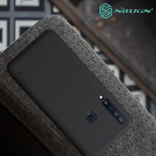 NILLKIN Super Frosted Shield Клип кейс накладка для Samsung Galaxy A9 2018 SM-A920F - Черный