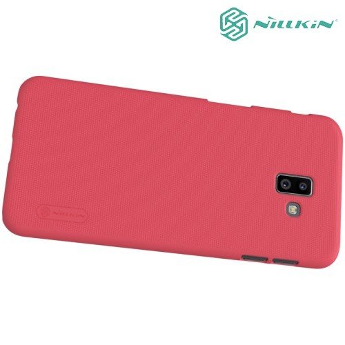 NILLKIN Super Frosted Shield Клип кейс накладка для Samsung Galaxy J6 Plus - Красный