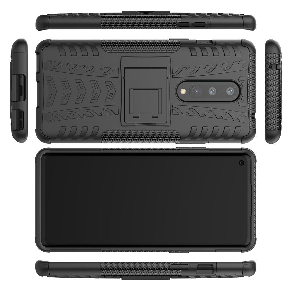 ONYX Противоударный бронированный чехол для OnePlus 8 - Черный