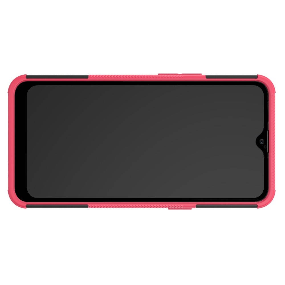 ONYX Противоударный бронированный чехол для Samsung Galaxy A10s - Светло-Розовый