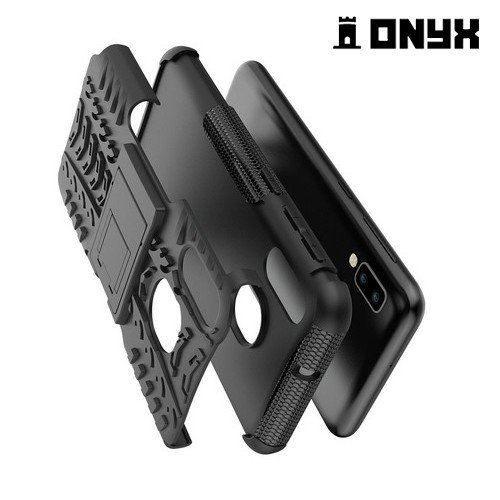 ONYX Противоударный бронированный чехол для Samsung Galaxy A20e - Черный