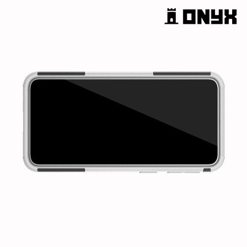 ONYX Противоударный бронированный чехол для Samsung Galaxy A40 - Белый