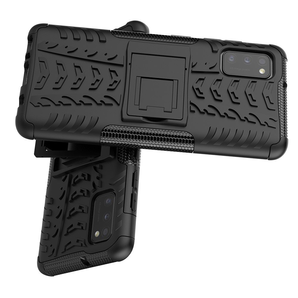 ONYX Противоударный бронированный чехол для Samsung Galaxy A41 - Черный