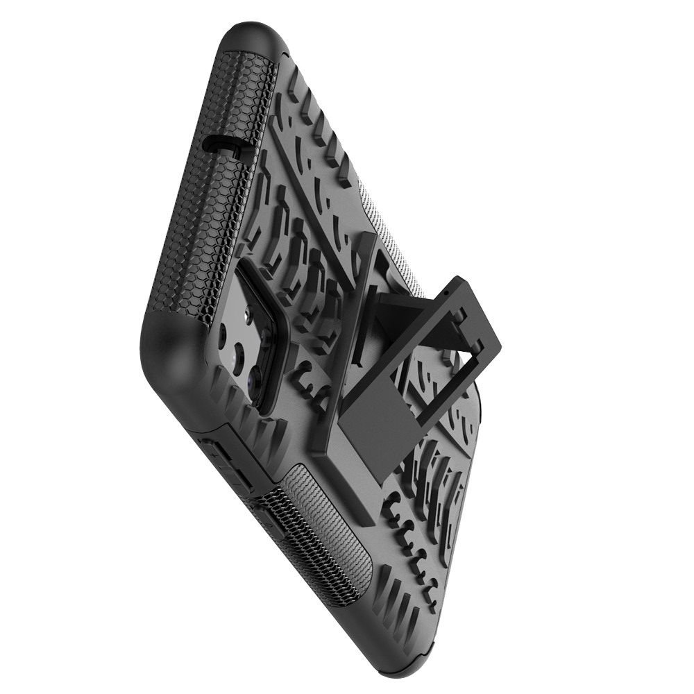 ONYX Противоударный бронированный чехол для Samsung Galaxy A51 - Черный