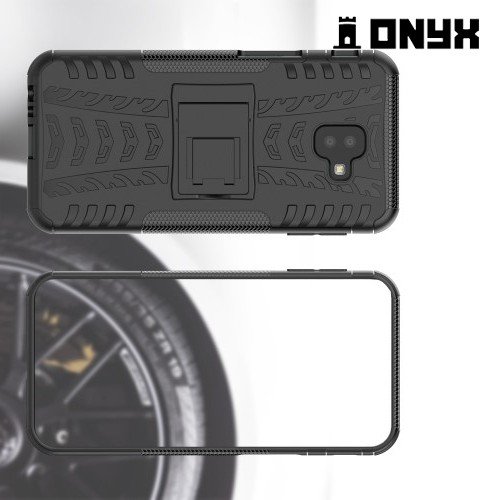 ONYX Противоударный бронированный чехол для Samsung Galaxy J6 Plus - Черный