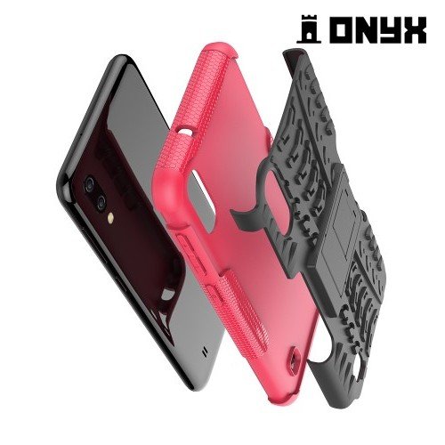 ONYX Противоударный бронированный чехол для Samsung Galaxy M10 - Розовый
