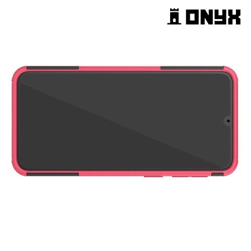 ONYX Противоударный бронированный чехол для Samsung Galaxy M30 - Розовый