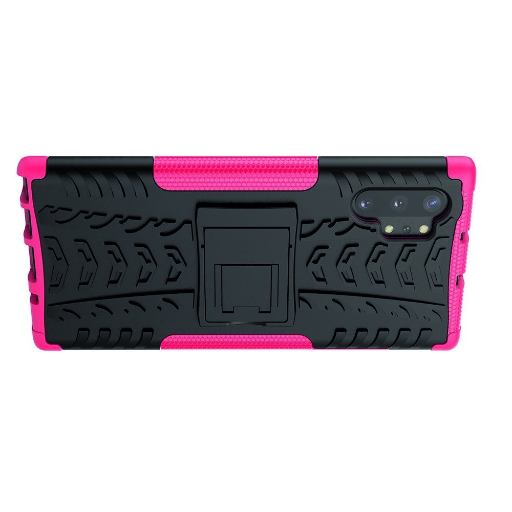 ONYX Противоударный бронированный чехол для Samsung Galaxy Note 10 Plus / 10+ - Розовый / Черный