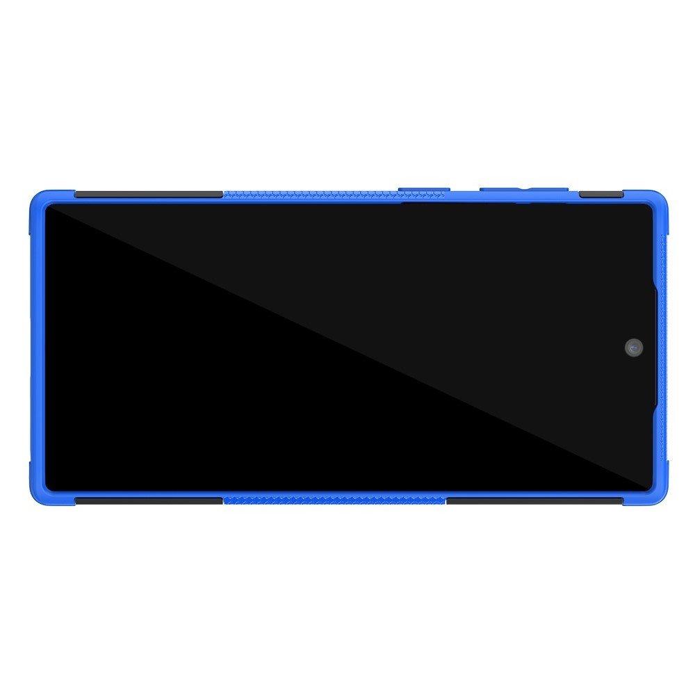 ONYX Противоударный бронированный чехол для Samsung Galaxy Note 10 - Синий / Черный