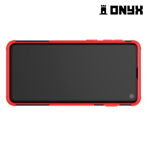 ONYX Противоударный бронированный чехол для Samsung Galaxy S10 Plus - Красный