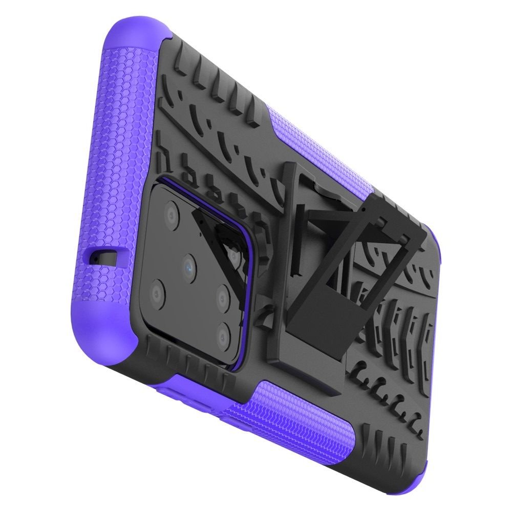 ONYX Противоударный бронированный чехол для Samsung Galaxy S20 Ultra - Фиолетовый