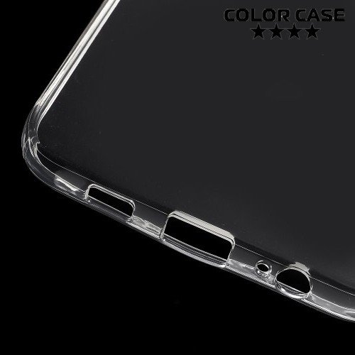Силиконовый чехол для Samsung Galaxy S6 Edge Plus - Прозрачный