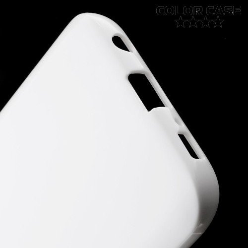 Силиконовый чехол для Samsung Galaxy S7 - Глянцевый Белый