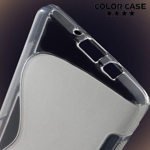 Силиконовый чехол для Samsung Galaxy A5 - прозрачный S-образный