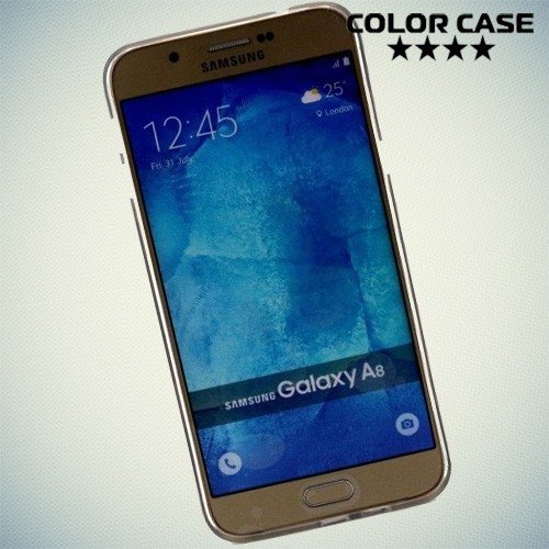 Силиконовый чехол для Samsung Galaxy A8 с рисунком Доллар