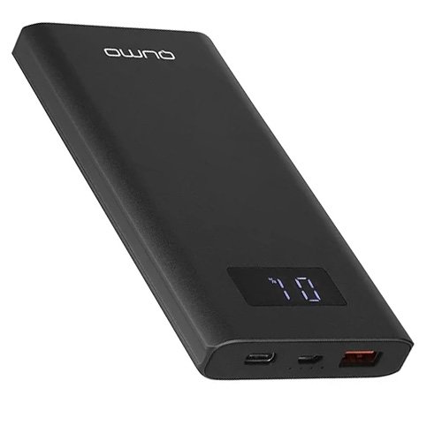 Внешний аккумулятор Qumo PowerAid P10000 V2 QC/PD