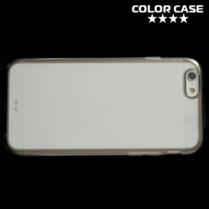 Гибридный прозрачный чехол для iPhone 6S / 6 - Серый