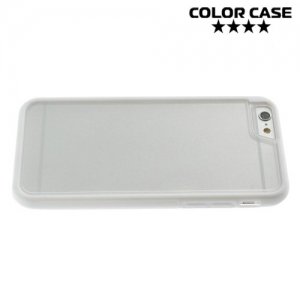 Гибридный прозрачный чехол для iPhone 6S / 6 - Белый