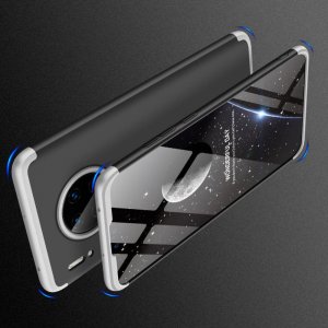 GKK 360 Пластиковый чехол с защитой дисплея для Huawei Mate 30 Серебряный