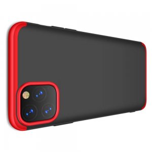 GKK 360 Пластиковый чехол с защитой дисплея для iPhone 11 Pro Красный / Черный
