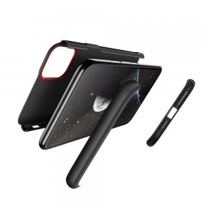 GKK 360 Пластиковый черный чехол с защитой дисплея для iPhone 11 Pro Max