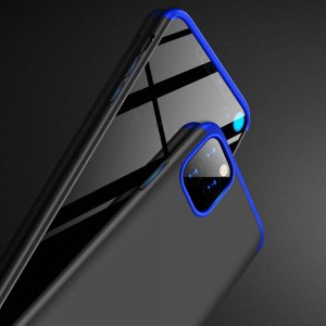GKK 360 Пластиковый чехол с защитой дисплея для iPhone 11 Pro Синий / Черный