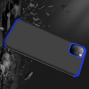 GKK 360 Пластиковый чехол с защитой дисплея для iPhone 11 Pro Синий / Черный