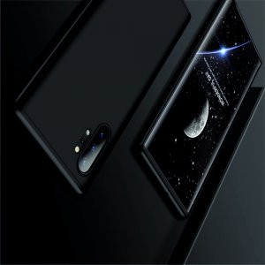 GKK 360 Пластиковый чехол с защитой дисплея для Samsung Galaxy Note 10 Plus / 10+ Черный