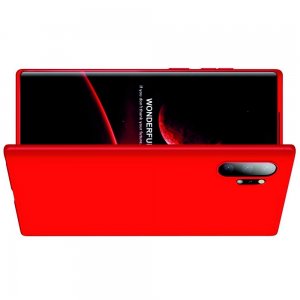 GKK 360 Пластиковый чехол с защитой дисплея для Samsung Galaxy Note 10 Plus / 10+ Красный