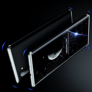 GKK 360 Пластиковый чехол с защитой дисплея для Samsung Galaxy Note 10 Серебро / Черный
