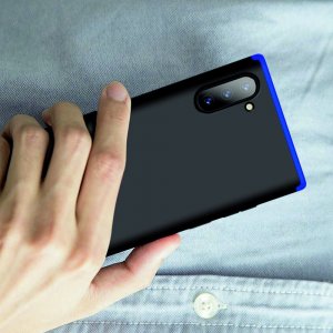 GKK 360 Пластиковый чехол с защитой дисплея для Samsung Galaxy Note 10 Синий / Черный