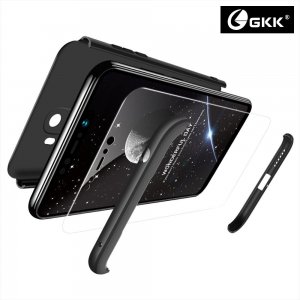 GKK 360 Пластиковый чехол с защитой дисплея для Xiaomi Redmi Note 8 Pro Черный