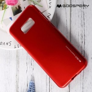Goospery Jelly силиконовый чехол для Samsung Galaxy S8 - Красный