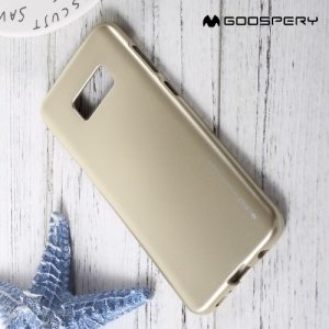 Goospery Jelly силиконовый чехол для Samsung Galaxy S8 - Золотой