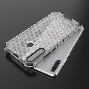 Honeycomb противоударный матовый чехол для Huawei P40 lite E - Белый